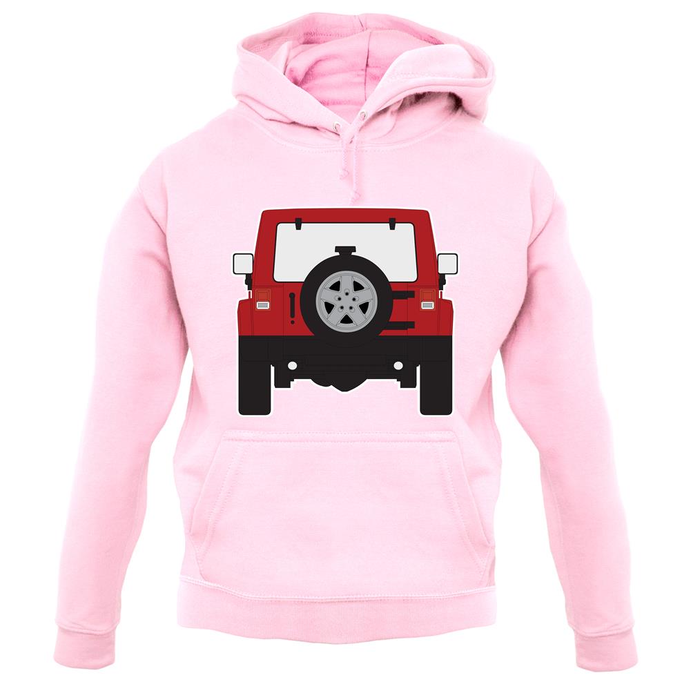 Jw Rear Red unisex hoodie