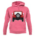 Jw Rear Red unisex hoodie