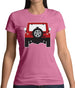 Jw Rear Red Womens T-Shirt