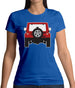 Jw Rear Red Womens T-Shirt