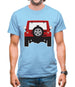 Jw Rear Red Mens T-Shirt
