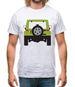 Jw Rear Hyper Green Mens T-Shirt