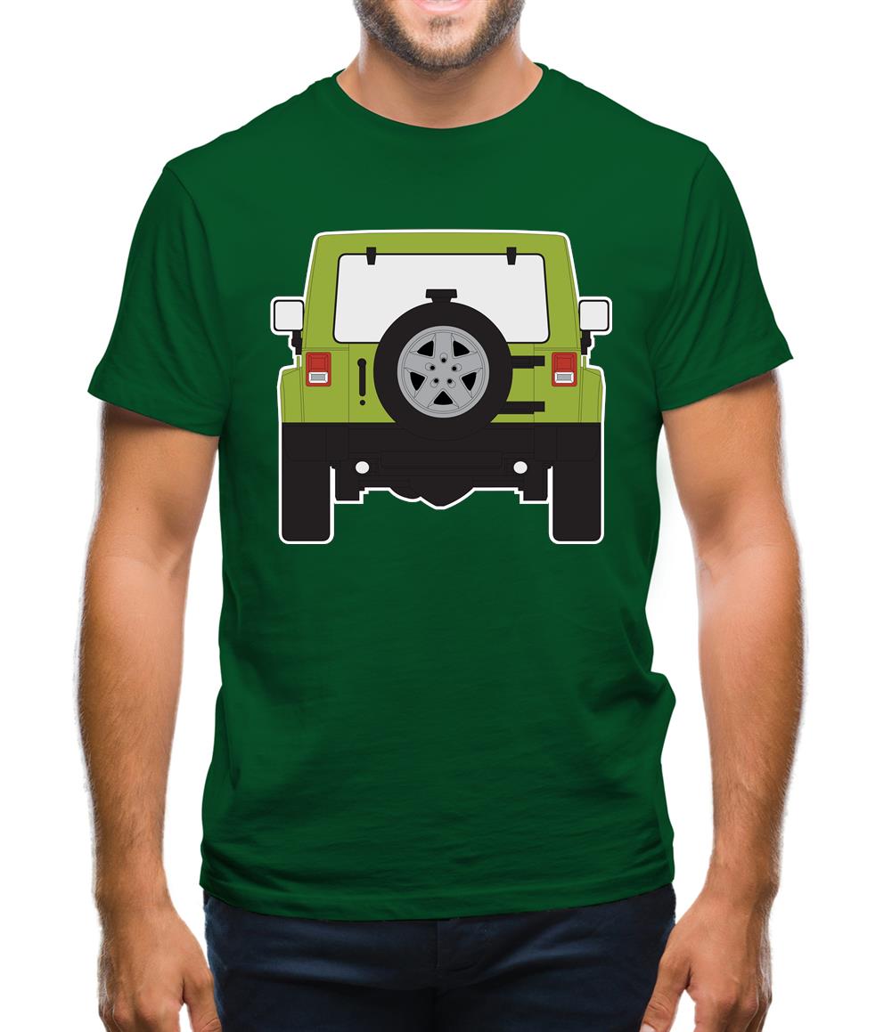 Jw Rear Hyper Green Mens T-Shirt