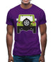 Jw Rear Hyper Green Mens T-Shirt