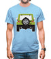 Jw Rear Hyper Green Mens T-Shirt