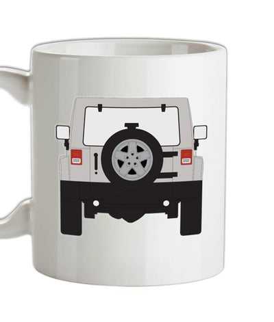 JW Rear Hyper Grey Stone Ceramic Mug