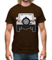 Jw Rear Hyper Grey Stone Mens T-Shirt