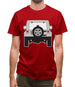 Jw Rear Hyper Grey Stone Mens T-Shirt