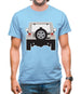 Jw Rear Hyper Grey Stone Mens T-Shirt