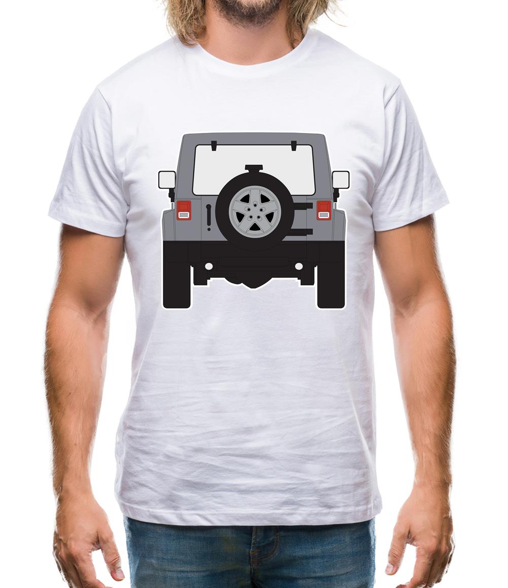 Jw Rear Hyper Silver Mens T-Shirt