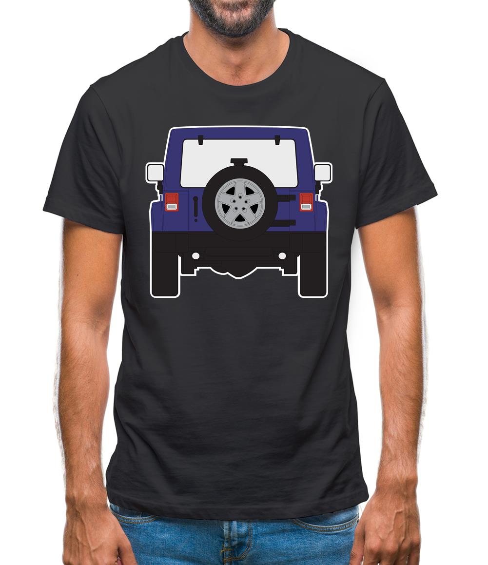 Jw Rear Hyper Purple Mens T-Shirt