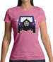 Jw Rear Hyper Purple Womens T-Shirt