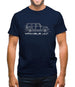 Jw Side View Mens T-Shirt