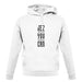 Jez You Can unisex hoodie