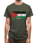 Jordan Barcode Style Flag Mens T-Shirt