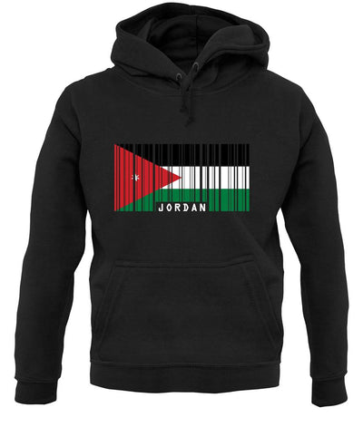 Jordan Barcode Style Flag unisex hoodie