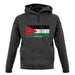 Jordan Barcode Style Flag unisex hoodie