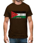 Jordan Barcode Style Flag Mens T-Shirt