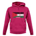 Jordan Barcode Style Flag unisex hoodie