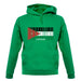 Jordan Barcode Style Flag unisex hoodie