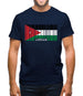 Jordan Barcode Style Flag Mens T-Shirt