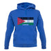 Jordan Barcode Style Flag unisex hoodie