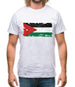 Jordan Grunge Style Flag Mens T-Shirt