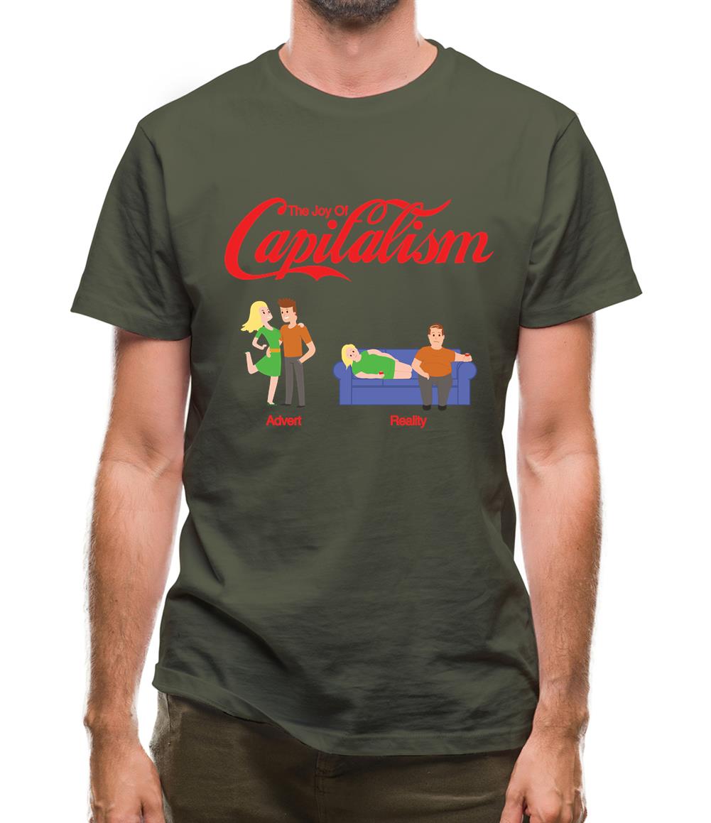 The Joy Of Capitalism Mens T-Shirt