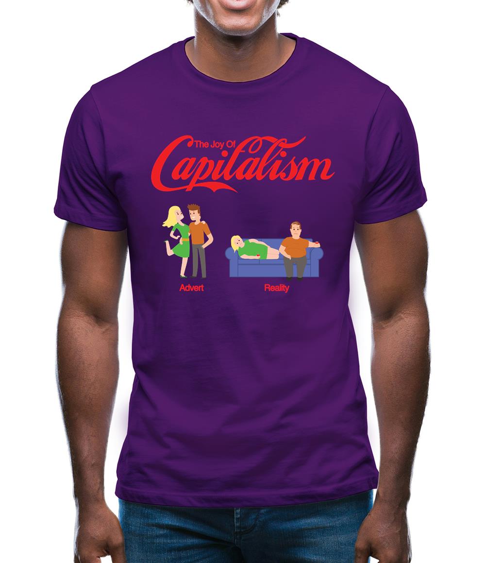 The Joy Of Capitalism Mens T-Shirt