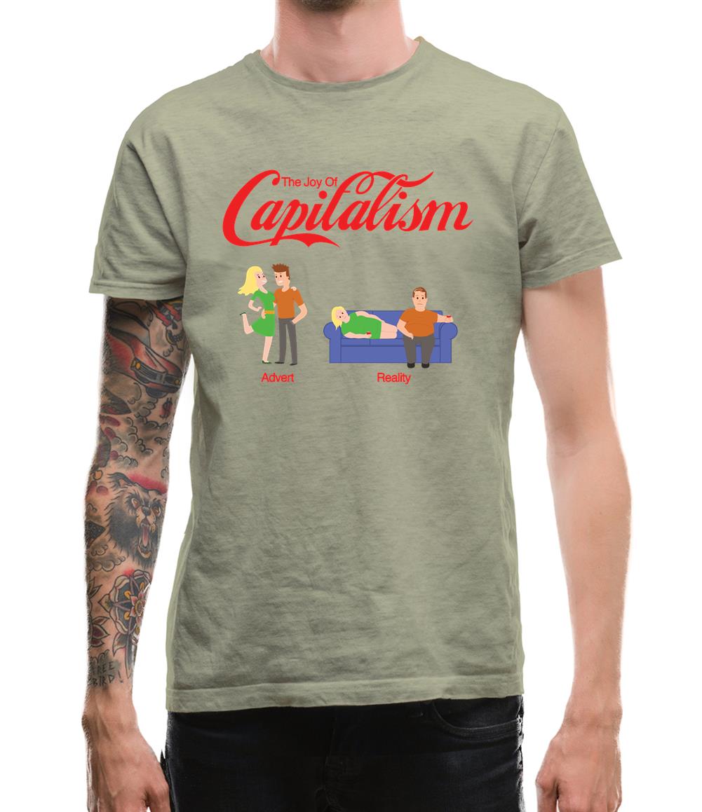 The Joy Of Capitalism Mens T-Shirt