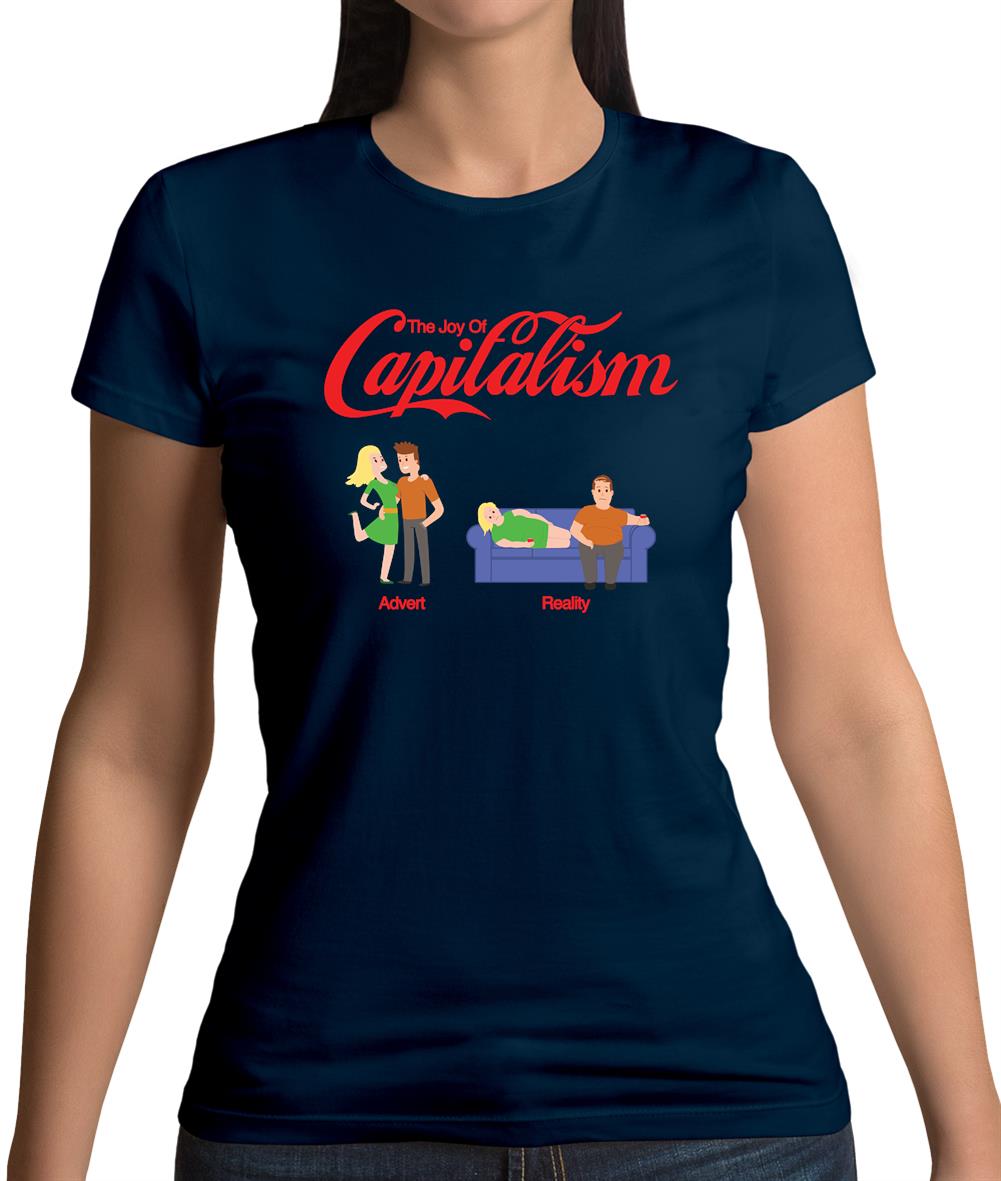The Joy Of Capitalism Womens T-Shirt