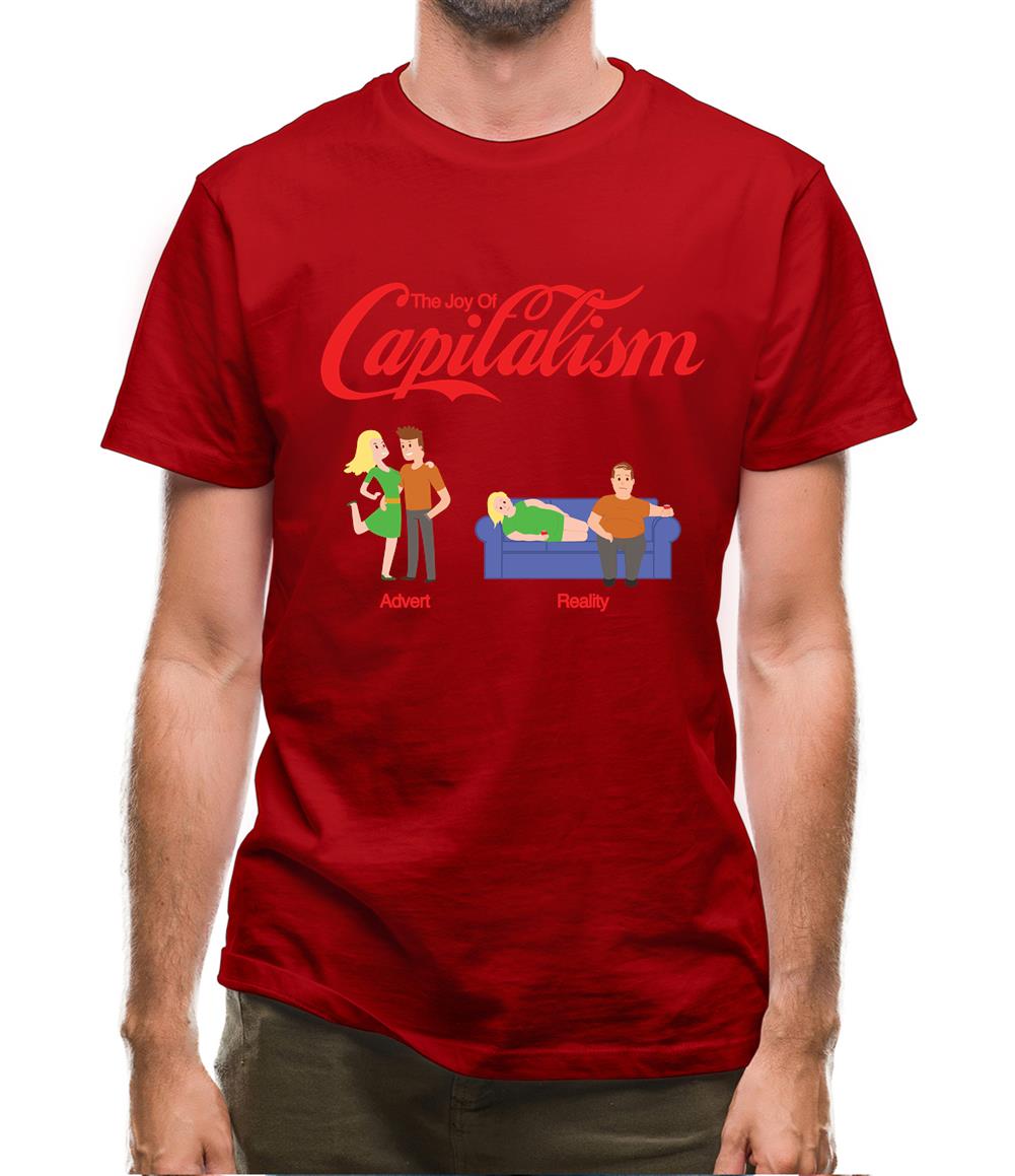 The Joy Of Capitalism Mens T-Shirt