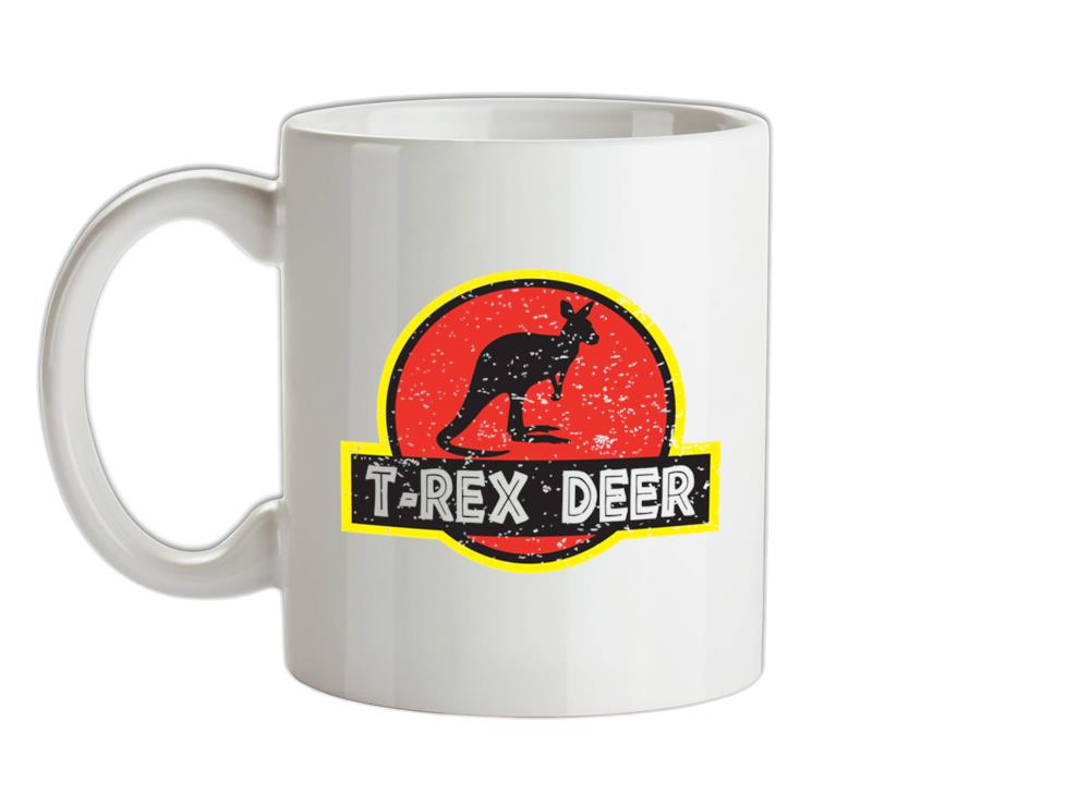 T-Rex Deer Ceramic Mug