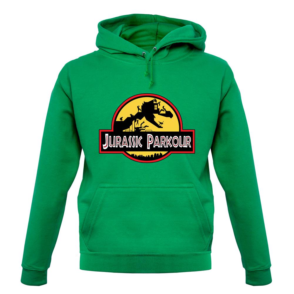 Jurassic Parkour unisex hoodie
