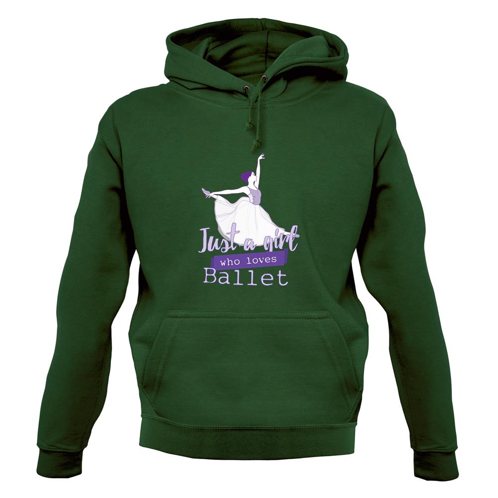 Just A Girl Who Loves Ballet Unisex Hoodie