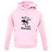 Just A Girl Who Loves Horses Unisex Hoodie