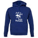 Just A Girl Who Loves Horses Unisex Hoodie