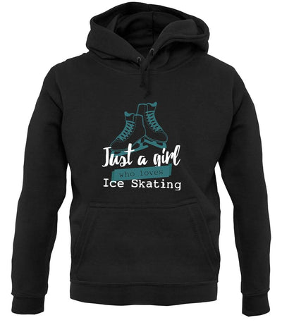 Just A Girl Who Loves Ice Skating Unisex Hoodie