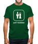 Just Married Bride & Groom Mens T-Shirt