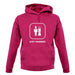 Just Married Bride & Groom unisex hoodie