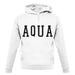 Justcie Aqua College Style unisex hoodie