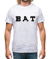 Justcie Bat College Style Mens T-Shirt