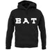 Justcie Bat College Style unisex hoodie