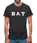 Justcie Bat College Style Mens T-Shirt