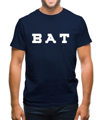 Justcie Bat College Style Mens T-Shirt