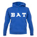 Justcie Bat College Style unisex hoodie