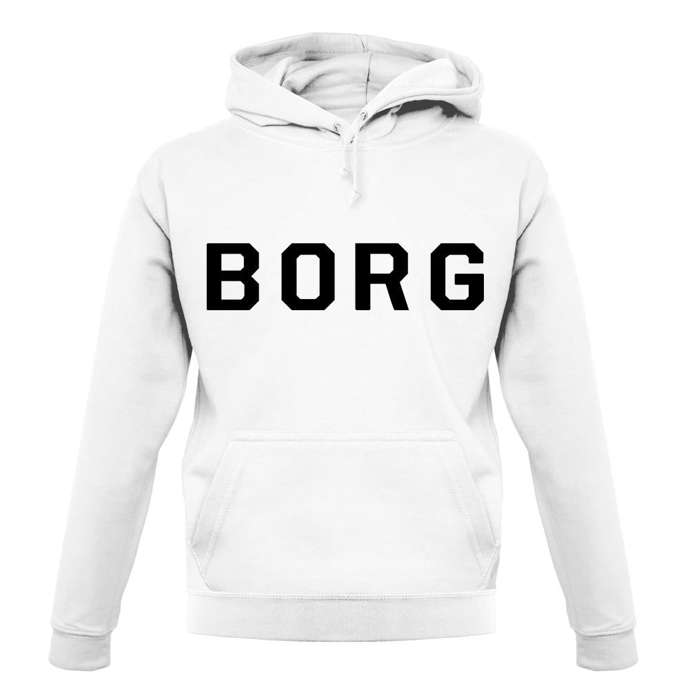 Justcie Borg College Style unisex hoodie