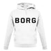 Justcie Borg College Style unisex hoodie