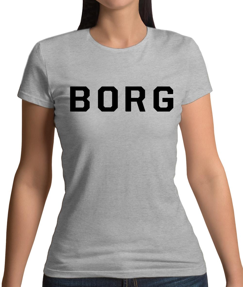 Justcie Borg College Style Womens T-Shirt