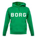 Justcie Borg College Style unisex hoodie